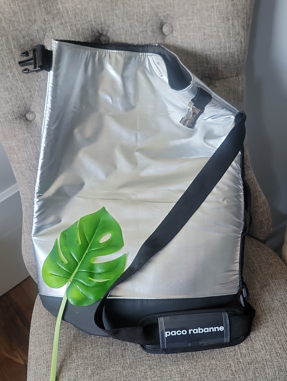 Paco Rabanne Messenger Backpack - Picture 10 of 10